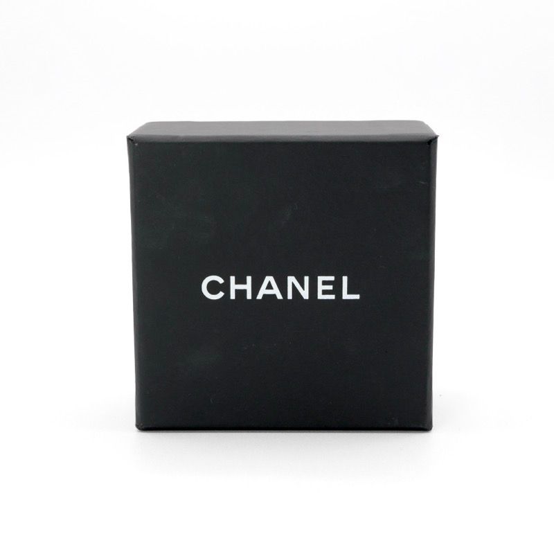 Chanel Earrings Earring Gold Coco Mark Rhinestone