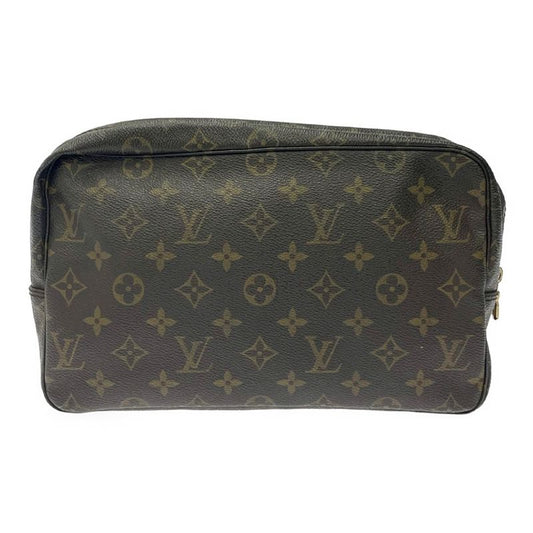 Louis Vuitton M47522 Monogram PVC Trousse Toilette 28 Brown 344685 Second Bag