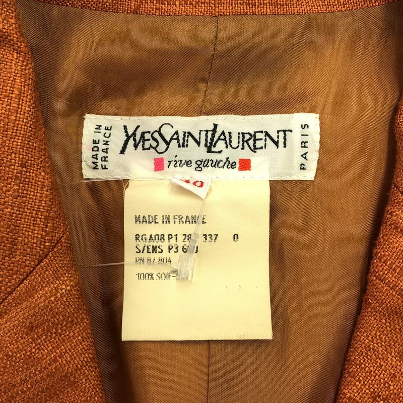 Yves Saint Laurent Rive Gauche Yves Saint Laurent Rive Gauche 1990's Silk 1b