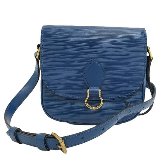 Louis Vuitton Saint Cloud Shoulder Bag Epi Toledo Blue