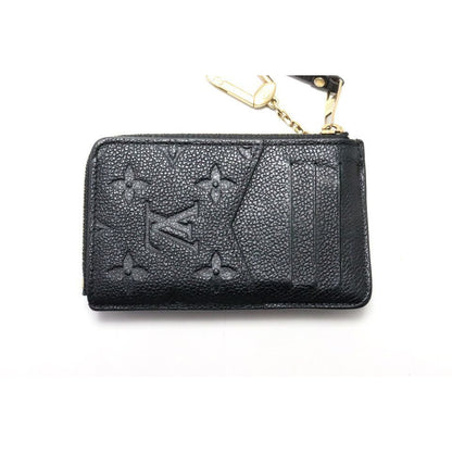Louis Vuitton Monogram Empreinte Porto Caltrect Verso Leather Zip Around Coin — view 2