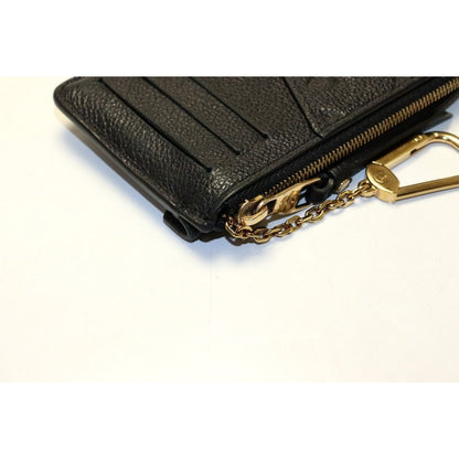 Louis Vuitton Monogram Empreinte Porto Caltrect Verso Leather Zip Around Coin — view 5