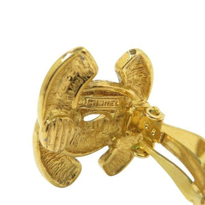 Chanel Matelasse Coco Mark One Ear Branded Accessories Earrings Ladies