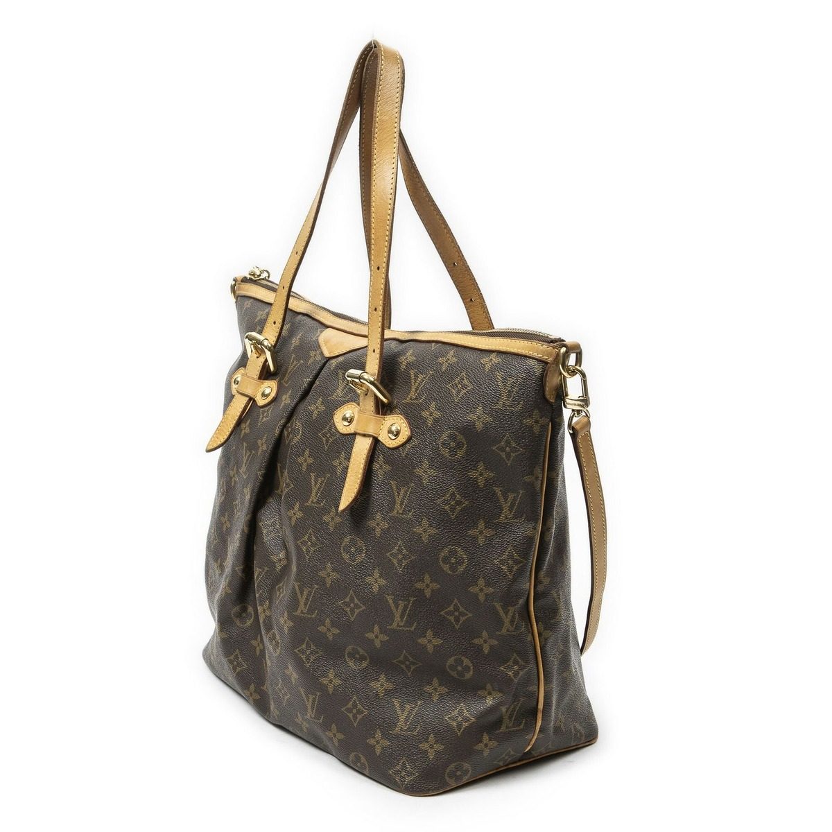 Louis Vuitton Palermo Brown Monogram Canvas Messenger Bag — view 2