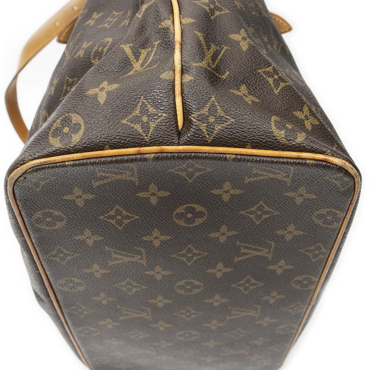 Louis Vuitton Palermo Brown Monogram Canvas Messenger Bag — view 7