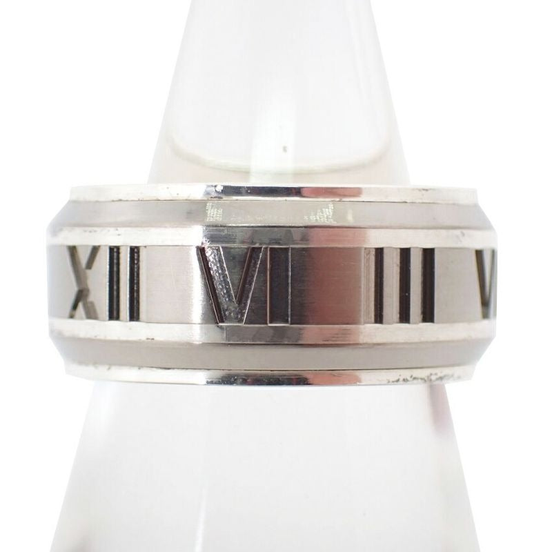 Tiffany & Co SV 925 Titanium Atlas Ring No.9