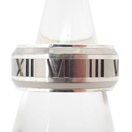 Tiffany & Co SV 925 Titanium Atlas Ring No.9