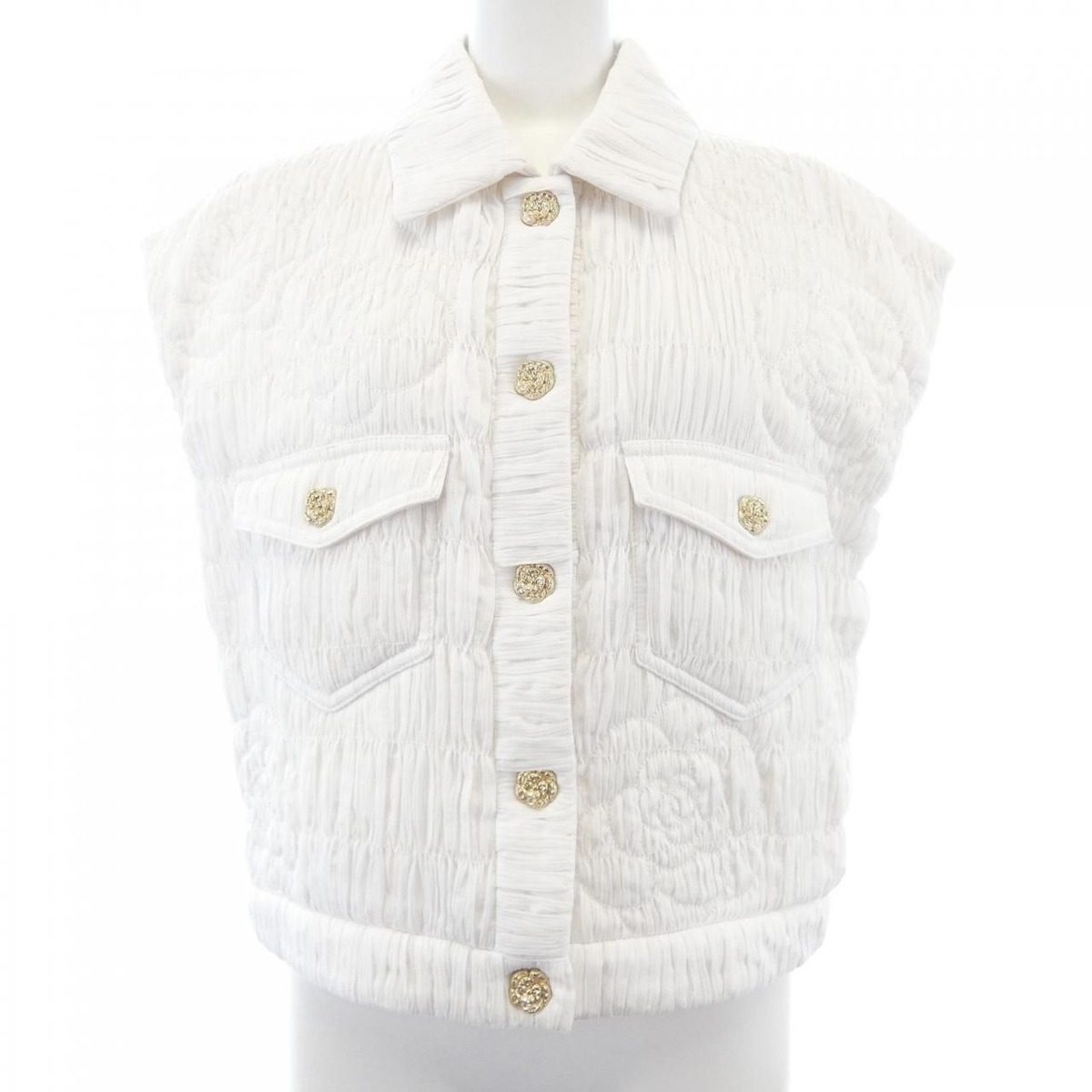 Chanel Vest White