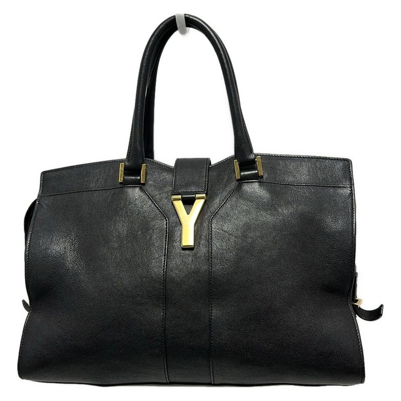 Yvessaint Laurent Handbag Cabas Susic 311220 Black Leather