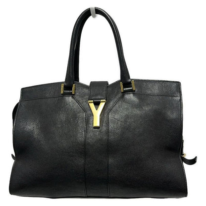 Yvessaint Laurent Handbag Cabas Susic 311220 Black Leather