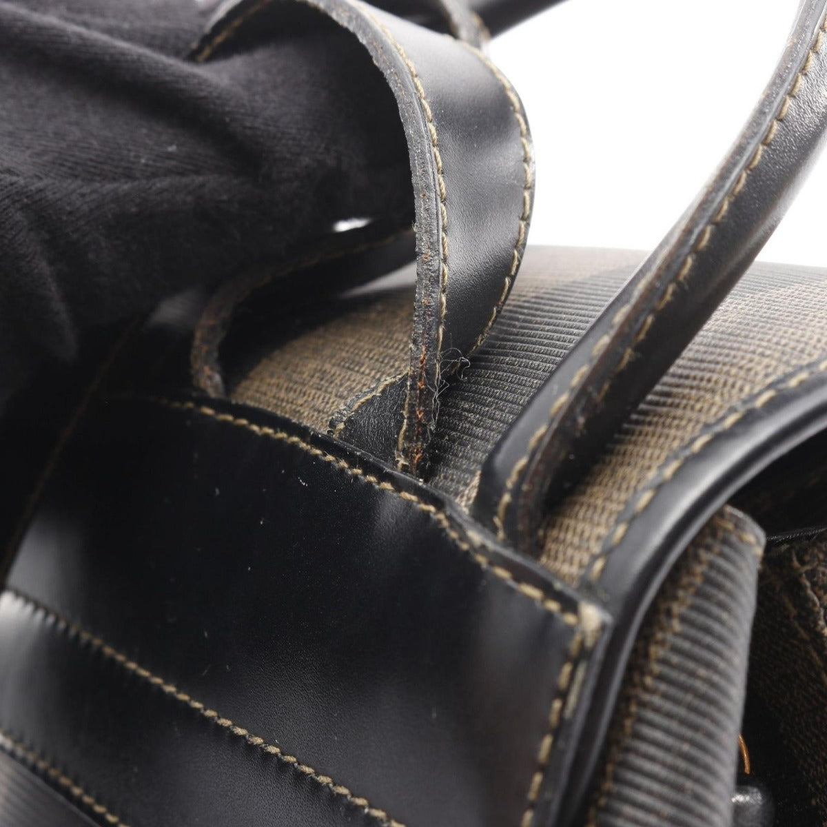 Fendi Rucksack Sac Backpack Pecan Leather — view 7