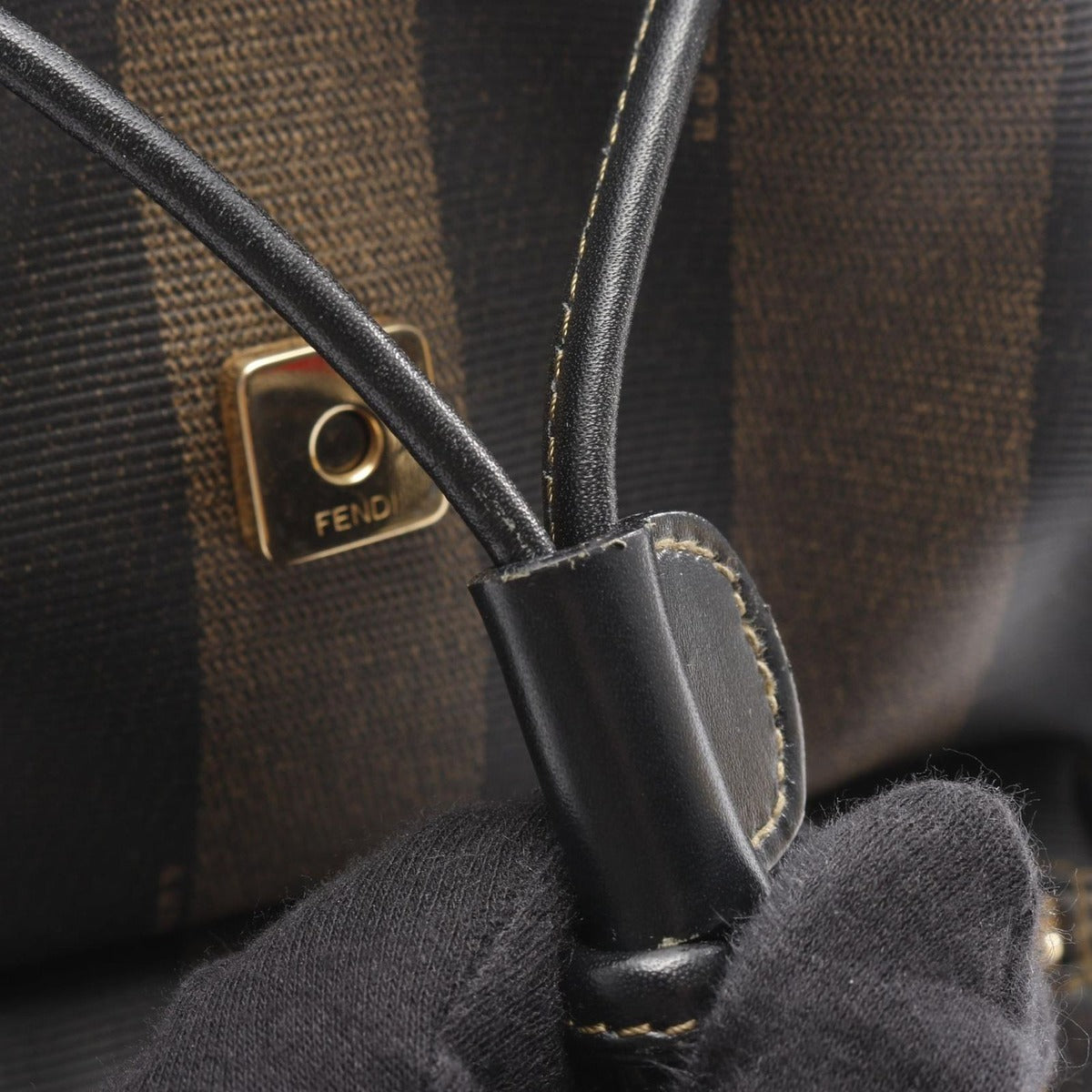 Fendi Rucksack Sac Backpack Pecan Leather — view 10