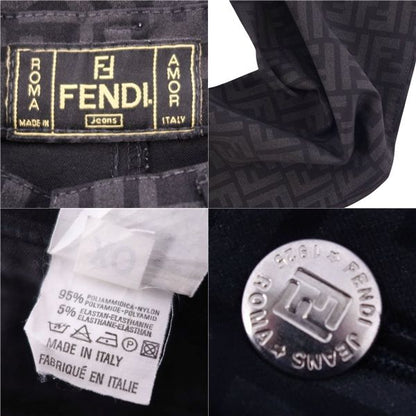 Vintage Fendi Pants Long Pants Zucca Print Na