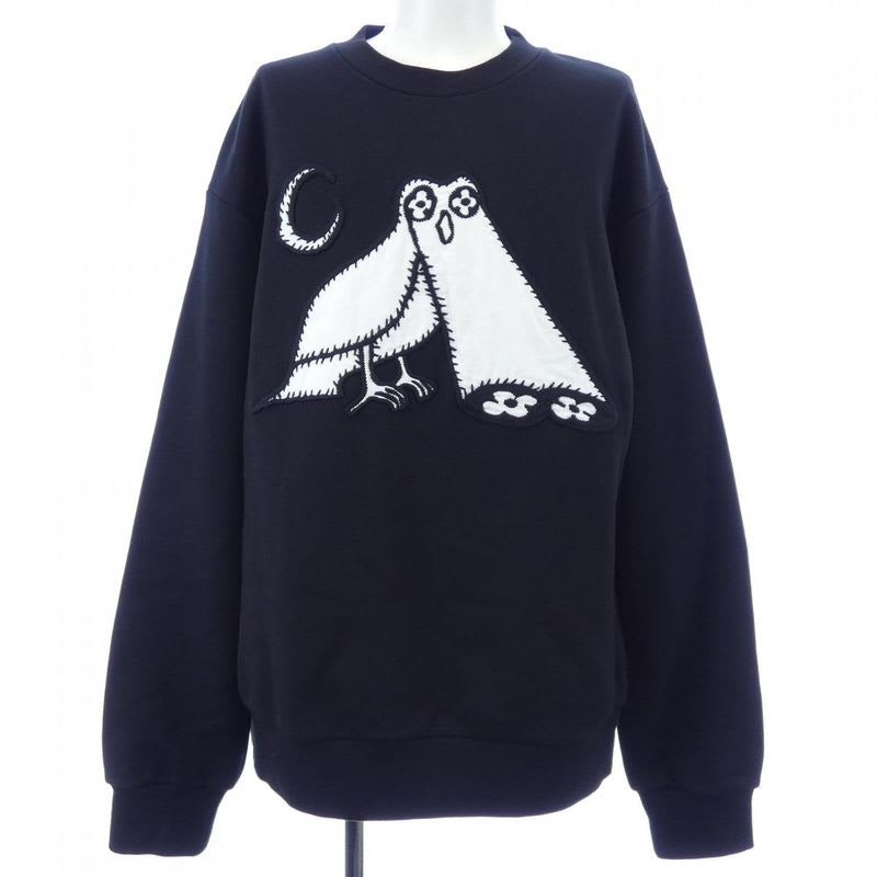 Louis Vuitton Comics Owl Patch Crew Neck Hoy79 Wvw3 Sweatshirt