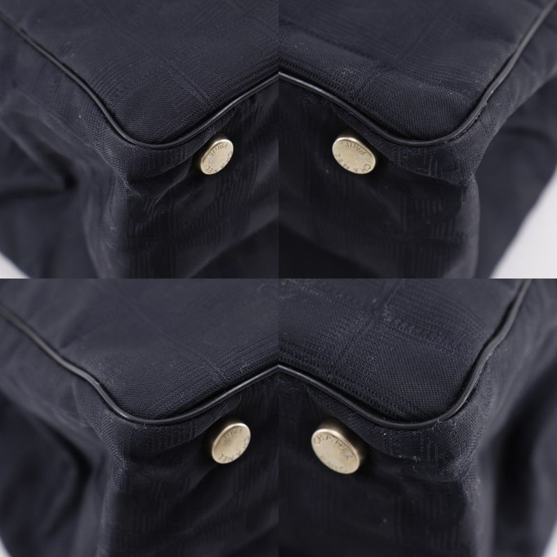 Chanel Tote MM New Travel Line A15991 Nylon Canvas Black Ladies Tote Bag