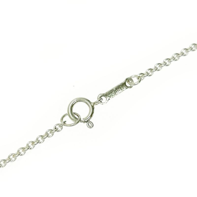 Tiffany & Co Silver Elsa Peretti Open Heart Necklace 4.8g Sterling Engraved