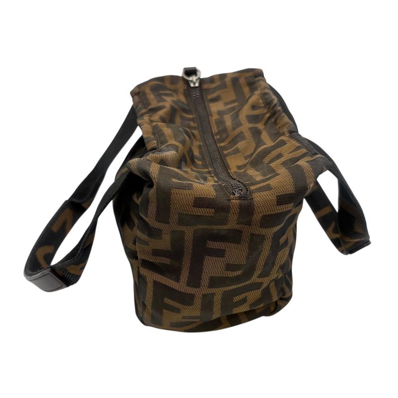 3406 Fendi Mini Handbag 2151-26541-009 Zucca Pattern Brown Second Hand