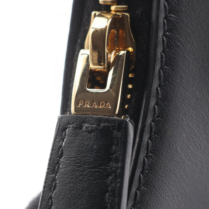 Prada Handbag Soft Calf Black Leather Small — view 6