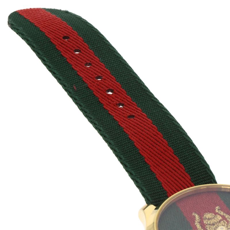 Gucci Ya1264 G-timeless Marché De Merveille Watch GP Nylon Boys