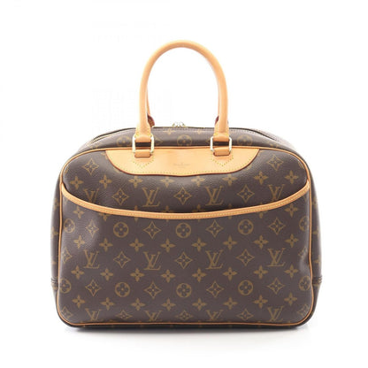 Louis Vuitton Handbag Deauville Bowling Vanity Canvas Leather