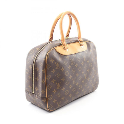 Louis Vuitton Handbag Deauville Bowling Vanity Canvas Leather — view 2