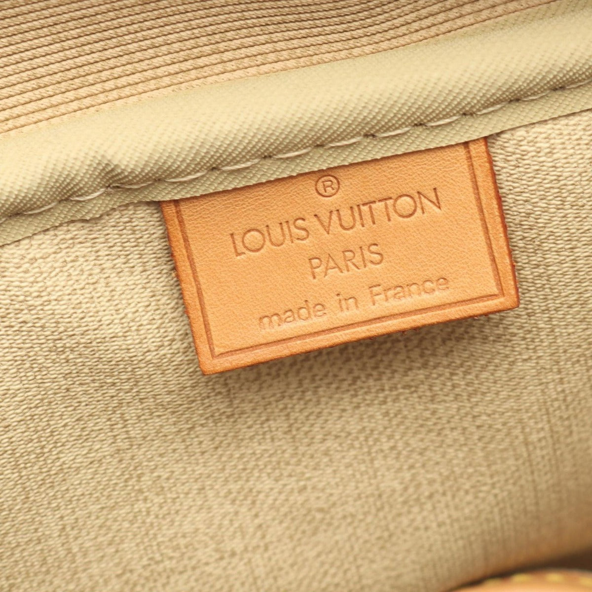 Louis Vuitton Handbag Deauville Bowling Vanity Canvas Leather — view 4