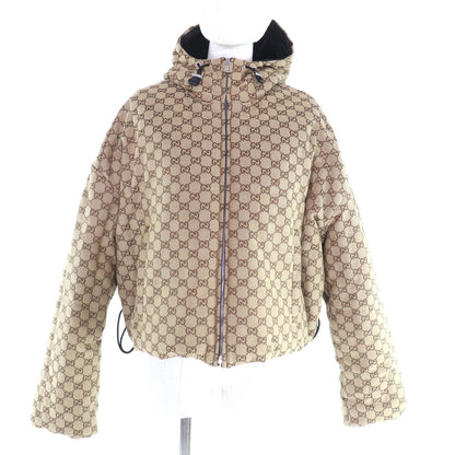 Gucci Made Reversible Logo Patch GG Canvas Jacket Black — view 2