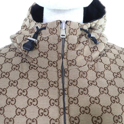Gucci Made Reversible Logo Patch GG Canvas Jacket Black — view 8