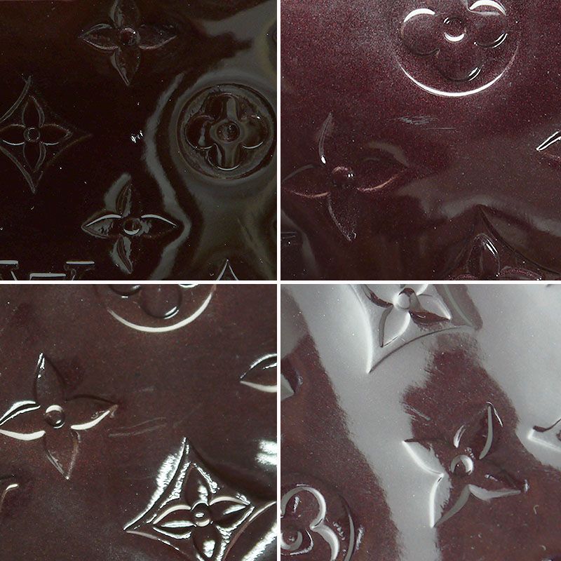 Louis Vuitton LV Long Beach MM M90475 Vernis Amarante Tote Bag A4 Size