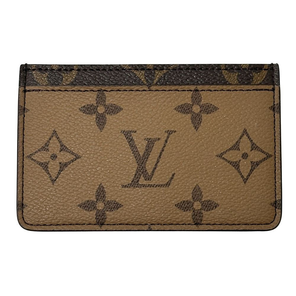 Louis Vuitton Card Case Monogram Reverse Porto Carte Sample