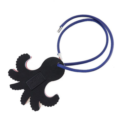Loewe Pauraz Ibiza Octopus Bagcharm Urethane X Leather Red/blue Women's Charm