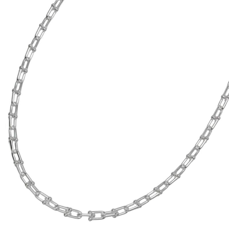 Tiffany & Co Hardware Small Link Silver 925 Ladies 42.8g Necklace