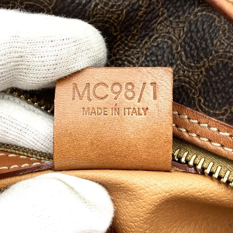 Celine Mc98/1 Macadam Handbag Brown PVC Ladies Men Fashion  Gift