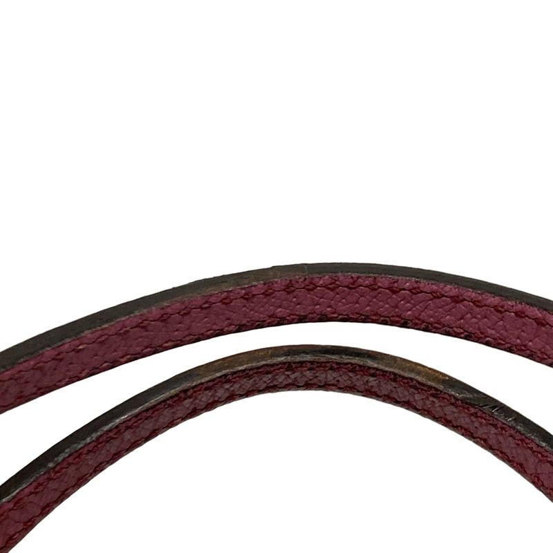 Gucci Handbag GG Pattern/bree 353120 Dark Brown/beige/purple Leather