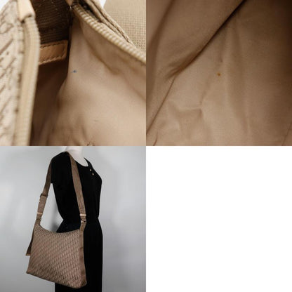 Dior Christian Dior Trotter 07RU 0064 Canvas Beige Unisex Shoulder Bag