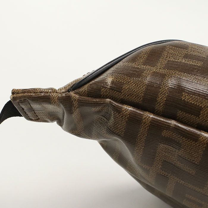 Fendi Belt Bag Zucca 7va446 Body Bag PVC Unisex