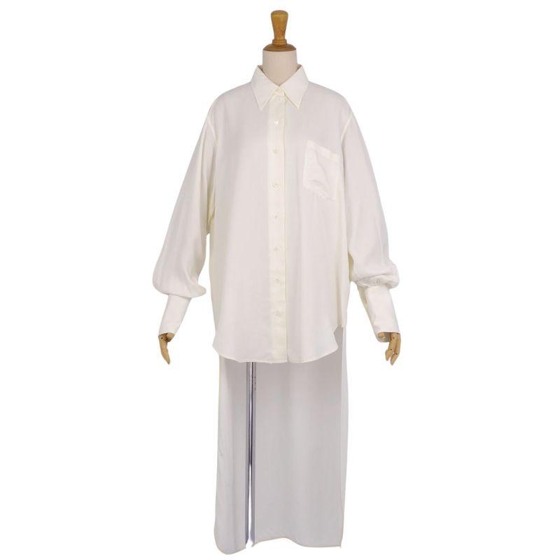 Celine Phoebe Period Shirt Blouse Long Sleeve Long