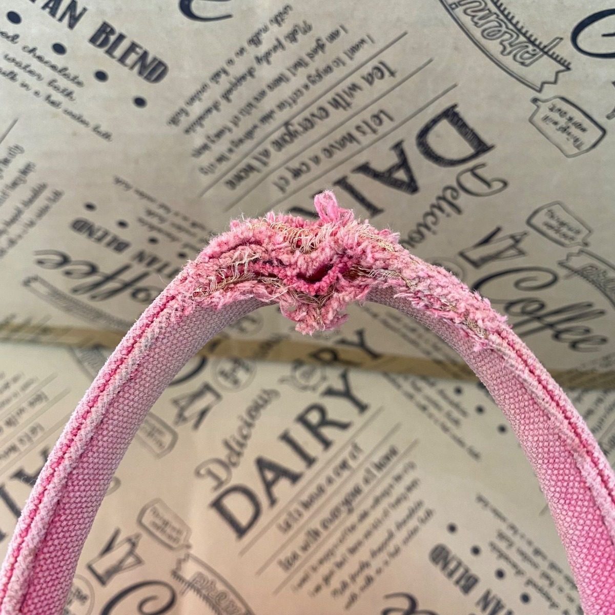 Prada Shoulder Bag Canapa Pink — view 12