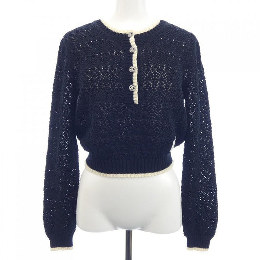 Chanel Knit Sweater Black