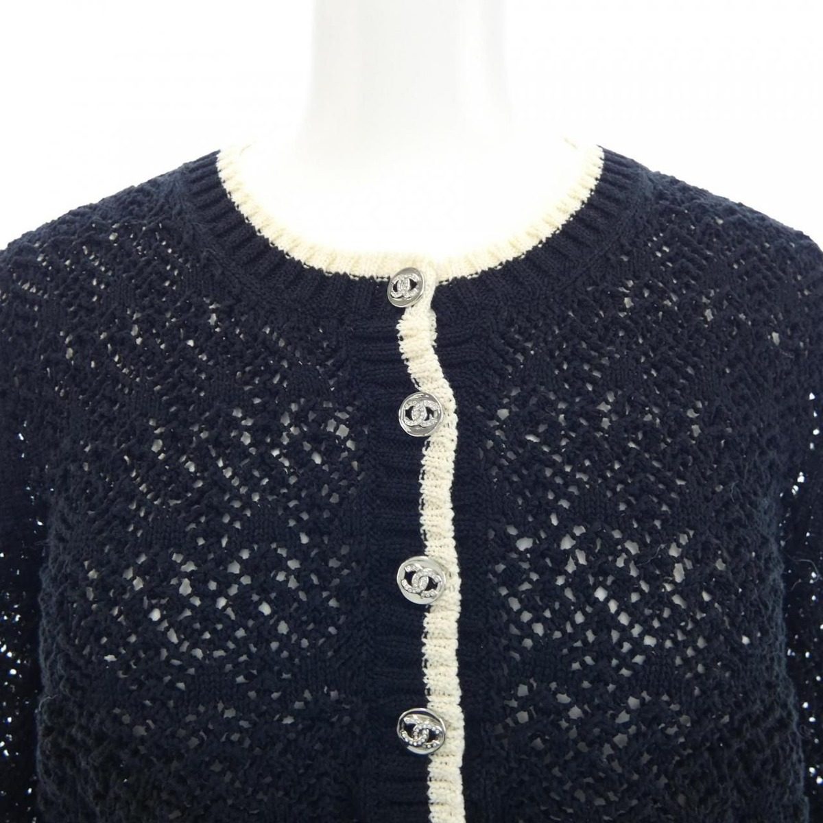 Chanel Knit Sweater Black — view 6