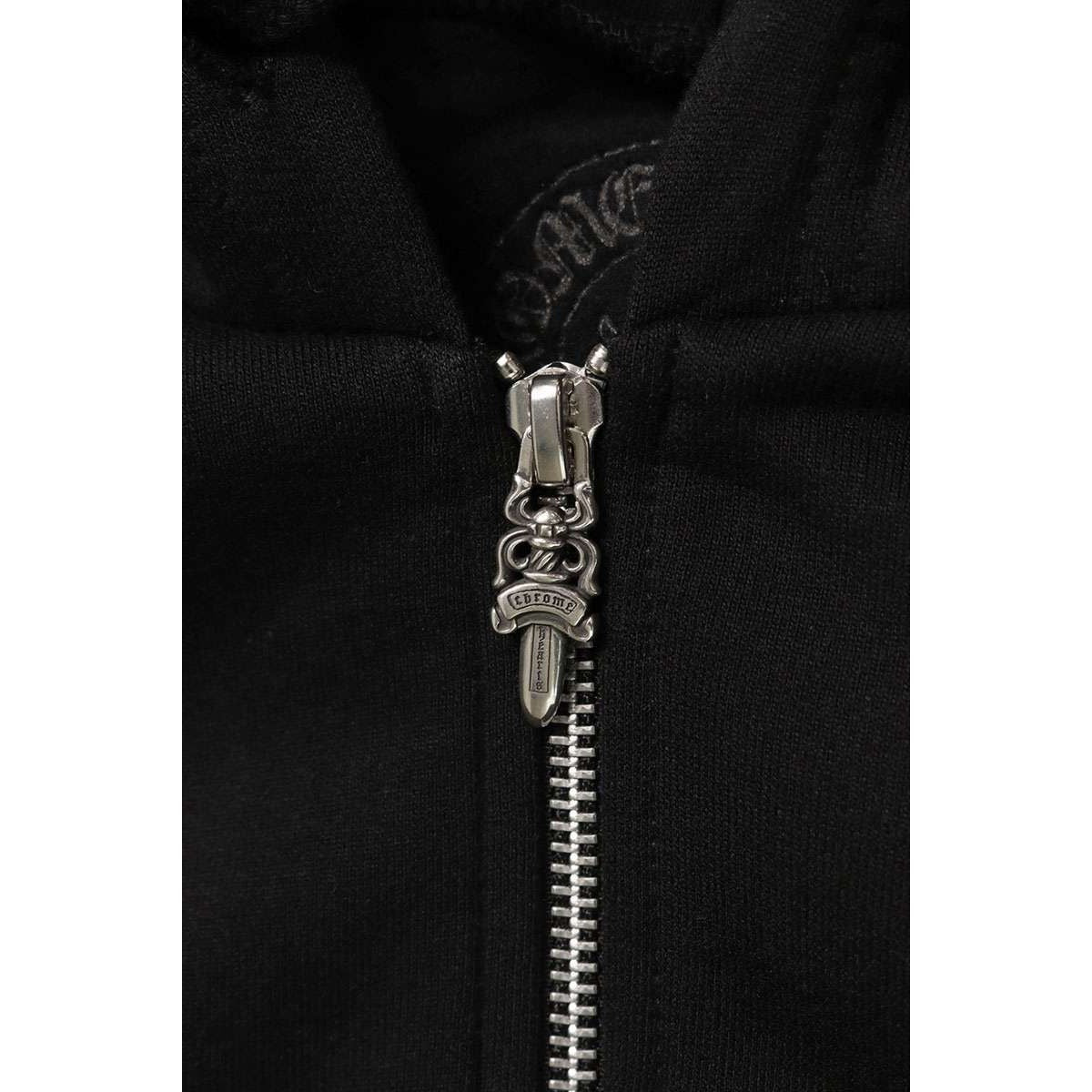Chrome Hearts Sweatshirt HD Zip Arm Logo Zip Up Hoodie — view 3