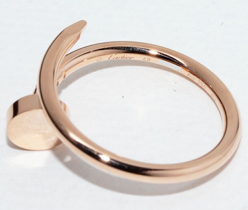 Cartier Rings 18K Pink Gold Juste Un Clou Ring SM B42258