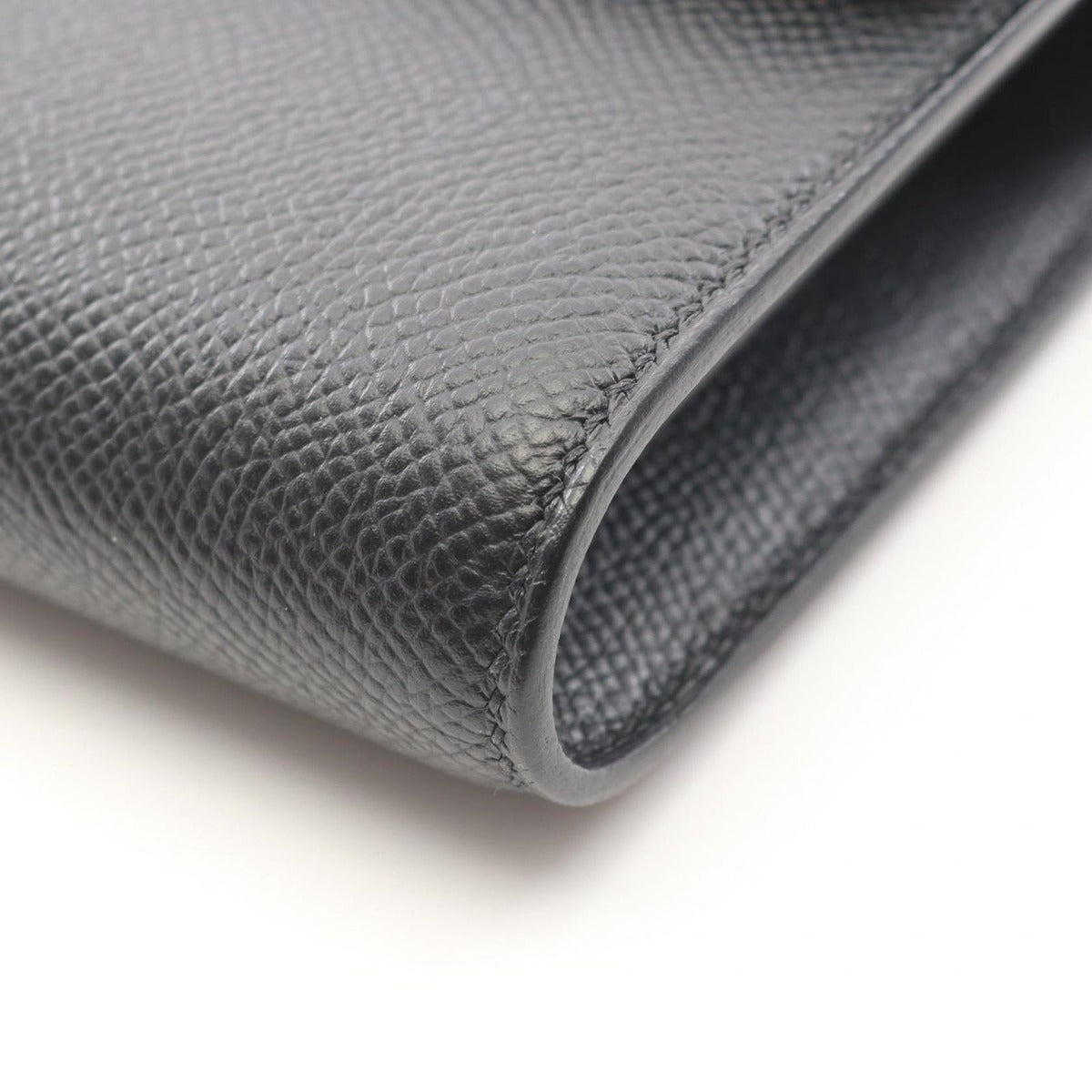 Hermes Shoulder Bag Constance Long to Go Black Leather — view 7