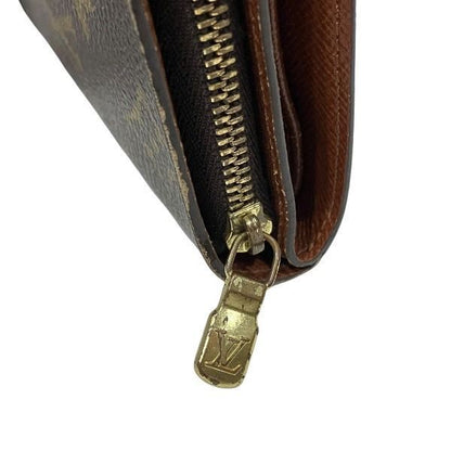 Louis Vuitton Monogram Compact Zip M61667 Bifold Wallet Unisex