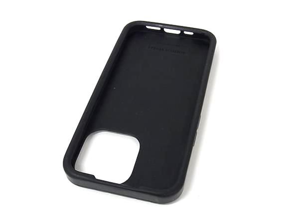 Bottega Veneta Intrecciato Rubber Iphone16 Pro Phone Case In Black Bk7370