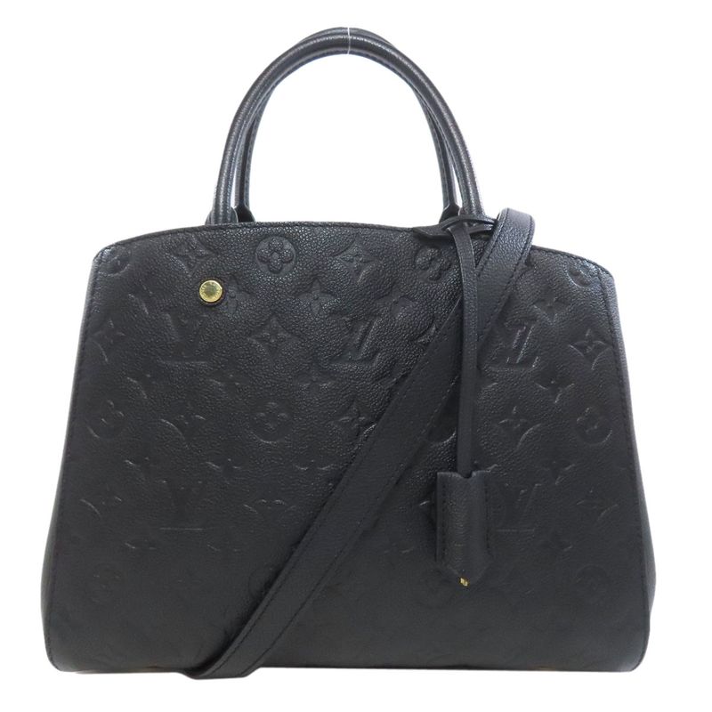 Louis Vuitton M41048 Montaigne MM Handbag Empreinte Women