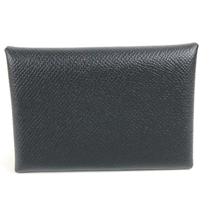 Hermes Coin Case Calvi Duo Epson Black
