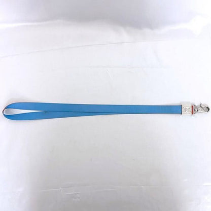 Chanel Neck Strap Blue Red Sport Ec20202 Excellent Condition