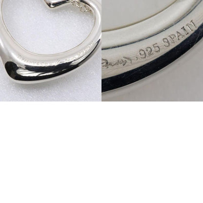 Tiffany & Co Open Heart Large Elsa Peretti 925 Silver Ladies 9.6g Necklace