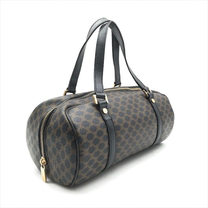 Celine Macadam Triomphe Mini Boston Hand Bag Tube